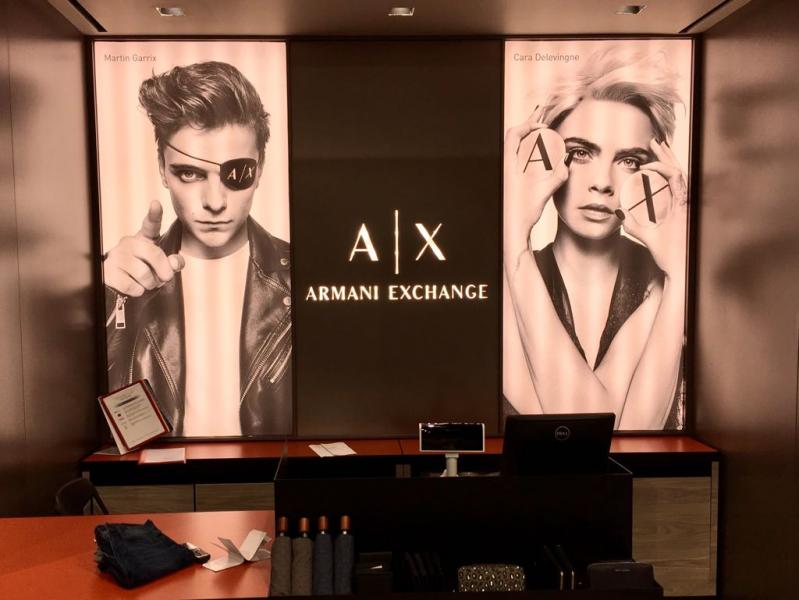 Первый в Уфе магазин Armani Exchange открылся в «Планете»