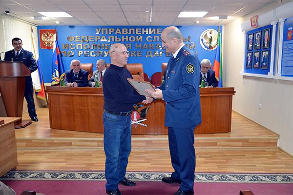 В УФСИН Дагестана прошли торжественные мероприятия, посвященные Дню ветерана УИС
