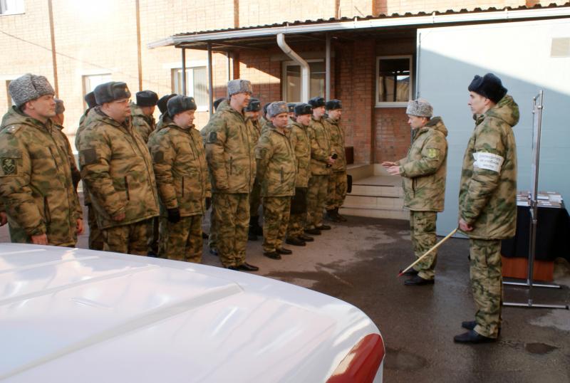 В Ростовской области состоялось тематическое занятие с начальниками служб ГСМ воинских частей и территориальных органов Росгвардии