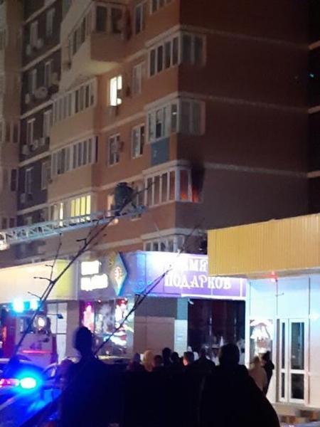 В анапской многоэтажке в пожаре погиб мужчина
