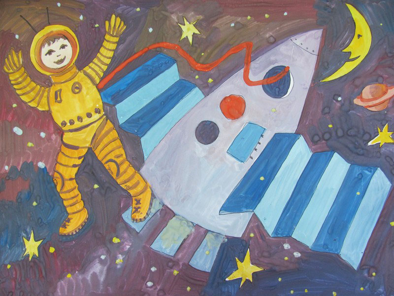 Рисунки архангельских детей побывают в космосе