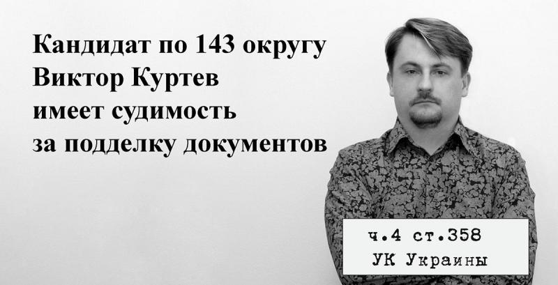 Почему кандидату по 143 округу Виктору Куртеву не до встреч с избирателями