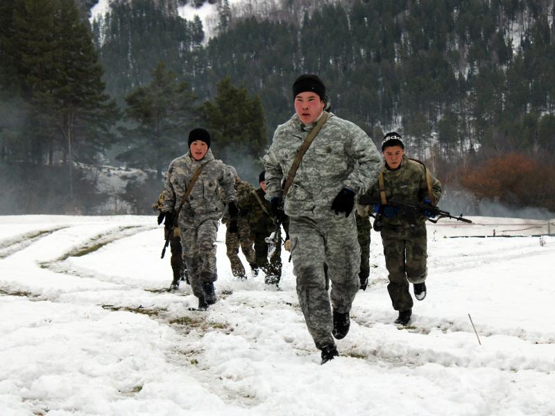 ОМОН Управления Росгвардии по Республике Алтай принял активное участие в проведении соревнований, посвящённых Военной разведке.