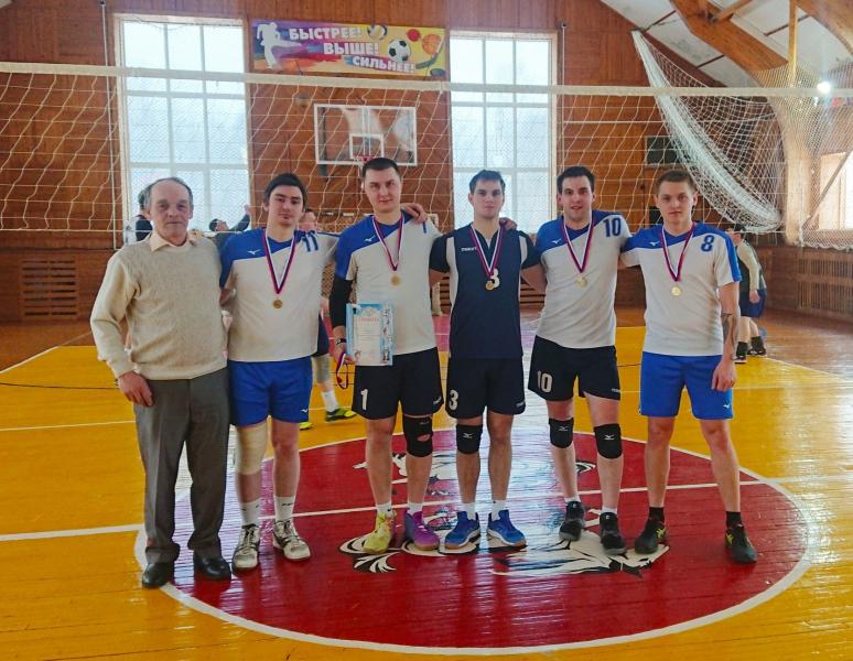 Волейболисты-энергетики выиграли чемпионат Череповецкого района