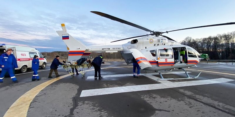 В апреле сотрудники Московского авиацентра спасли 10 человек