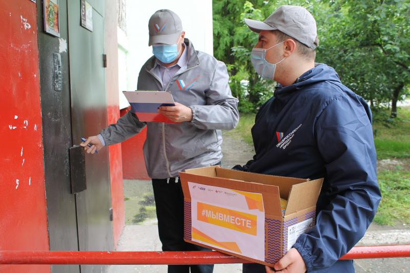 #МыВместе: активисты ОНФ в Кабардино-Балкарии доставили переданные Росгвардией продукты слабовидящим в Нальчике