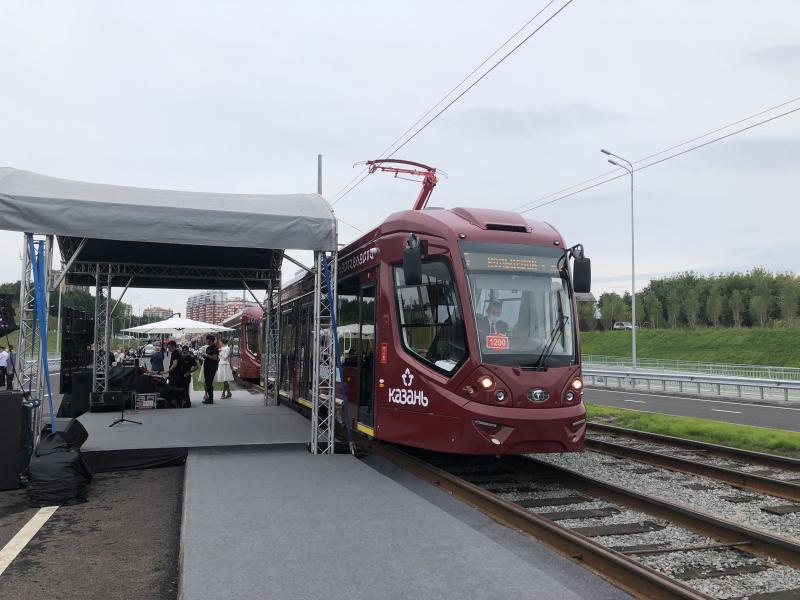 В Казани состоялась презентация трамваев «City Star» производства «ПК Транспортные системы»