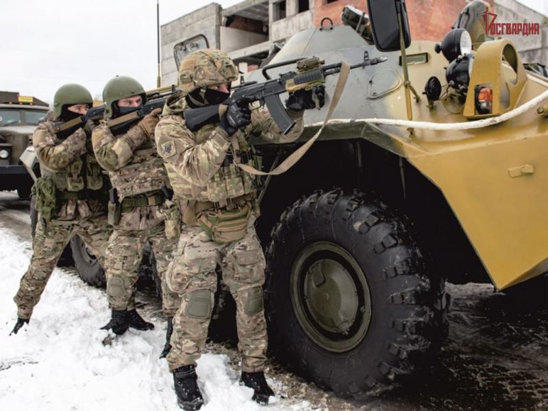 В Томской области спецназ Росгвардии принял участие в межведомственном командно-штабном учении на территории ЗАТО Северск