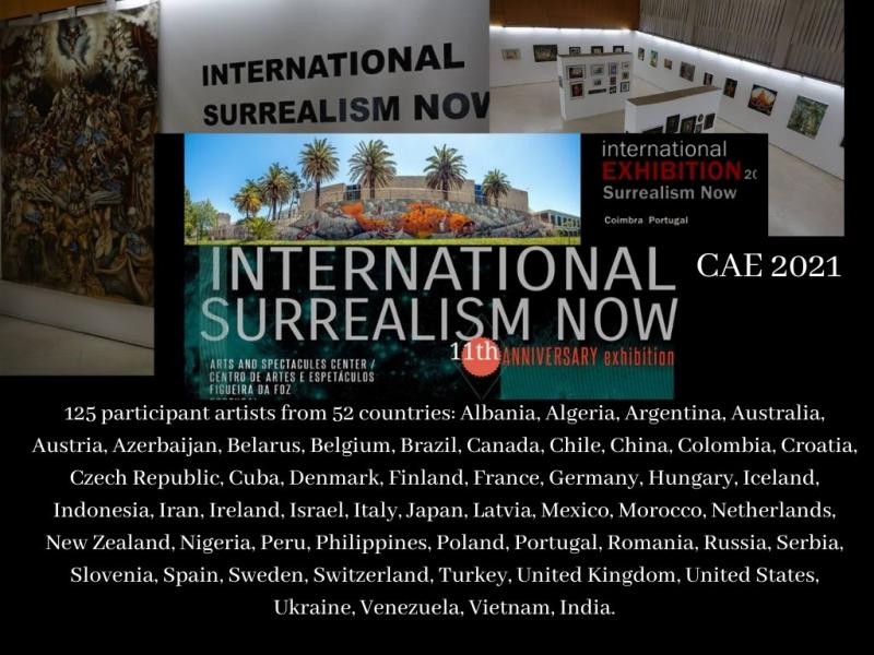 Arte de España y países latinoamericanos en International Surrealism Now