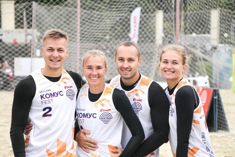 Москва Комус Fest: определены призеры и победители Фестиваля пляжного волейбола