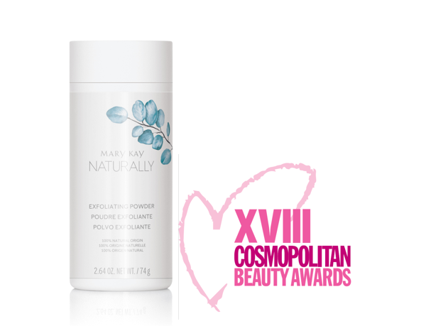 Пудра-эксфолиант Mary Kay Naturally™ стала победителем Cosmopolitan Beauty Awards-2021 в категории «Лицо: выбор читательниц»!