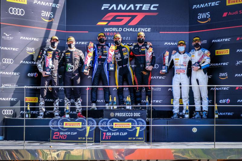 Константин Терещенко выиграл гонку и финишировал на подиуме в финале GT World Challenge Europe Sprint Cup в Валенсии