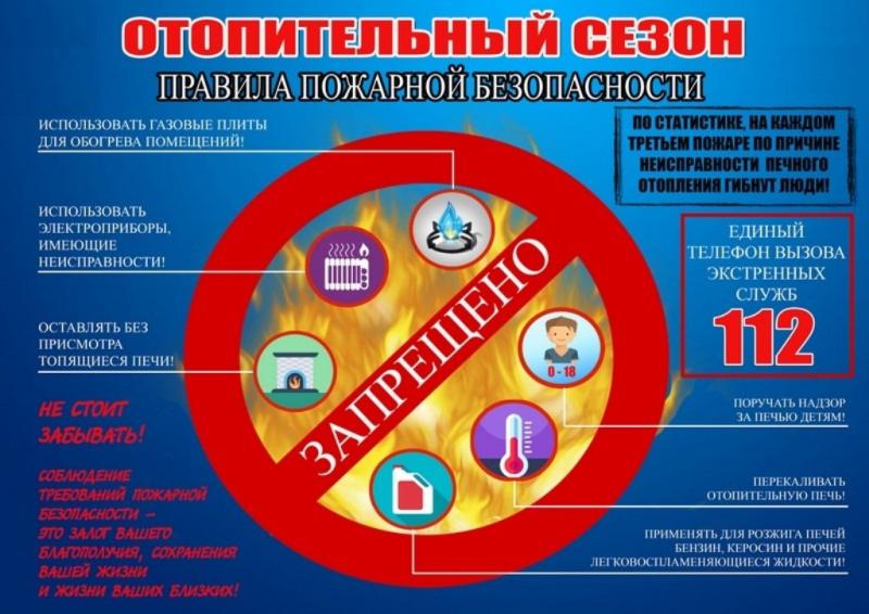 Пожарная безопасность в отопительный период