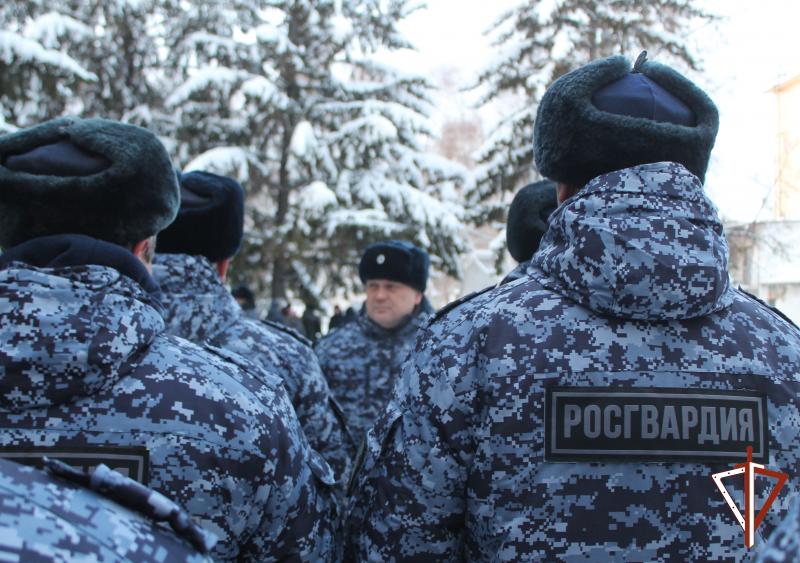 В новогоднюю ночь росгвардейцы обеспечили правопорядок в Зауралье