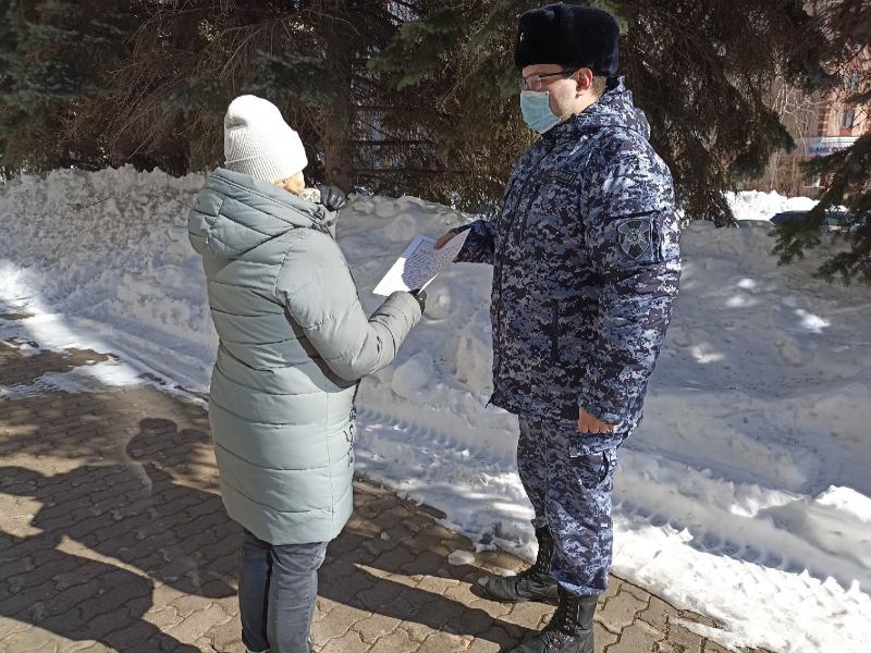 Вневедомственная охрана Башкортостана проводит операцию «Безопасный город»