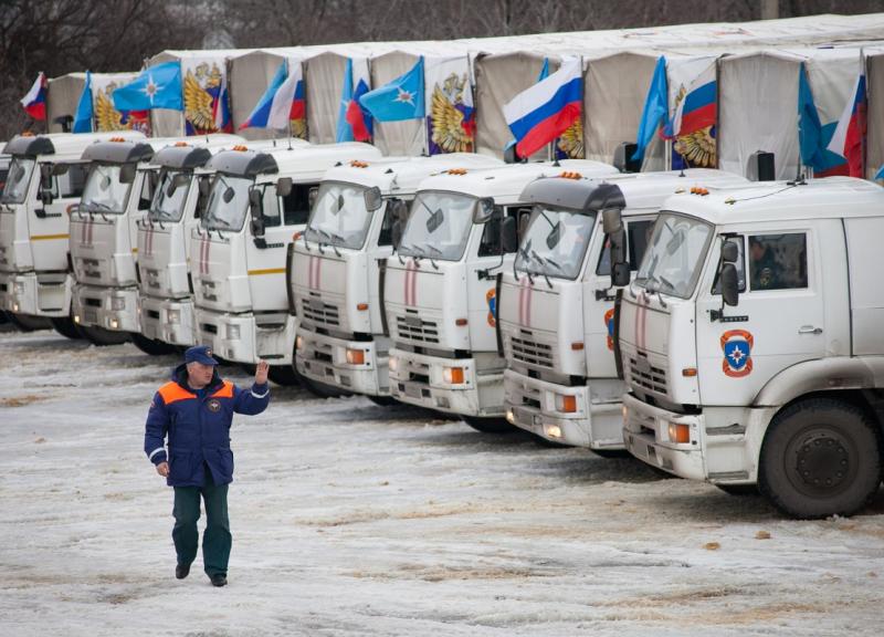 Гуманитарная помощь от Союза армян России направляется пострадавшему населению ЛНР, ДНР и Украины. Фоторепортаж