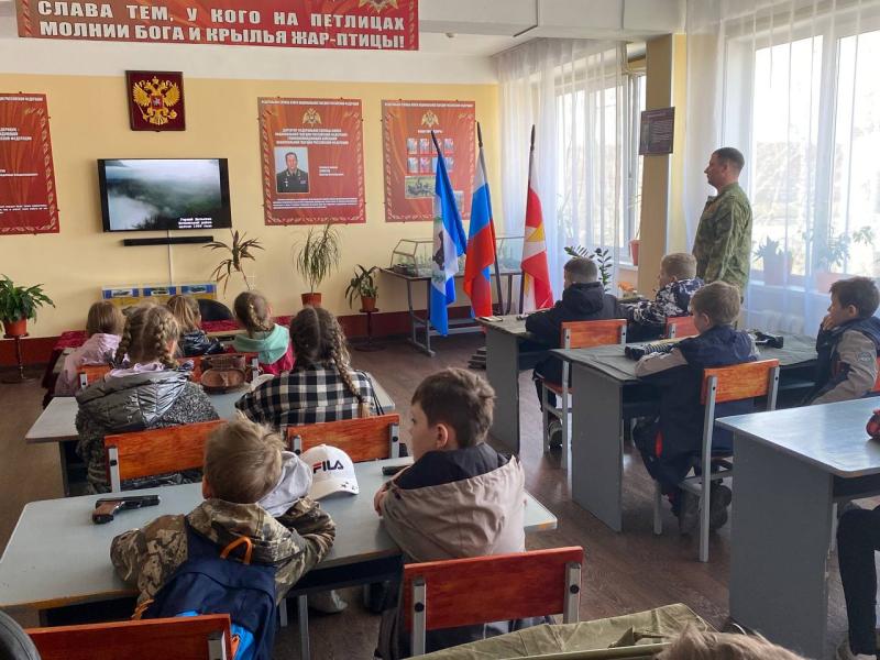 Патриотическая акция ко Дню Победы прошла в ангарской войсковой части Росгвардии