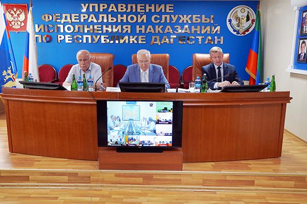 В УФСИН России по Республике Дагестан прошло расширенное заседание Общероссийской общественной организации ветеранов УИС