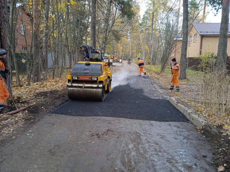 325 аварийных ям устранено в Королёве за октябрь