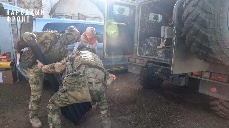 Бойцы 41 отряда специального назначения благодарят крымчан за гуманитарную 