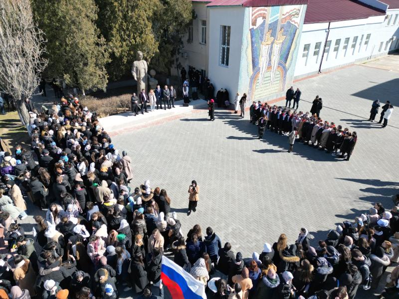 В ДГПУ торжественно открыли отделение Российского движения детей и молодежи
