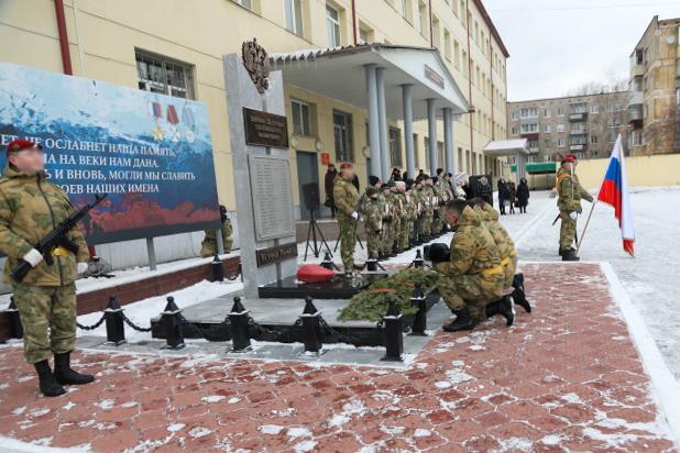 В отдельном отряде специального назначения «Урал» состоялся день 
памяти военнослужащих, погибших при исполнении служебного долга