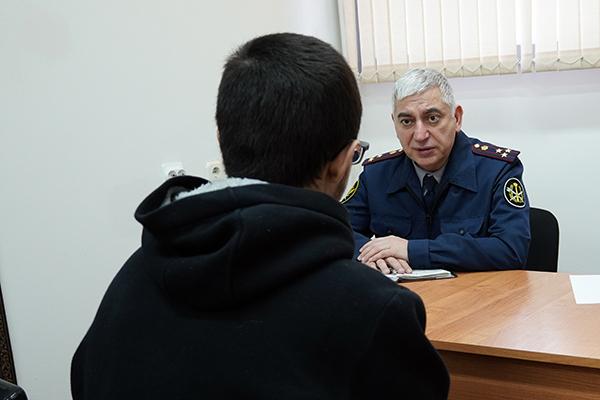 В следственном изоляторе № 1 прошел прием несовершеннолетних правонарушителей по личным вопросам