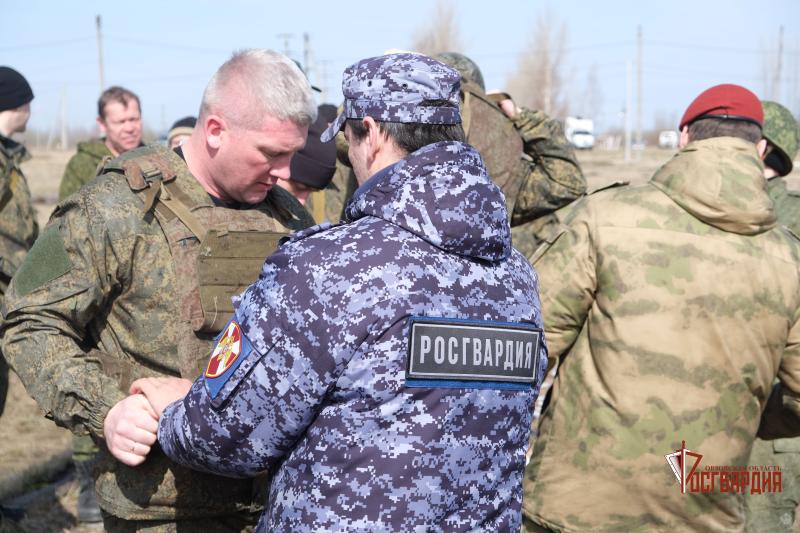 В Орле на войсковом стрельбище Росгвардии прошли учебно-методические сборы