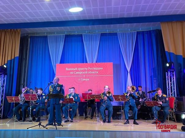 Военные музыканты Росгвардии стали участникам всероссийского фестиваля духовой музыки в Самаре