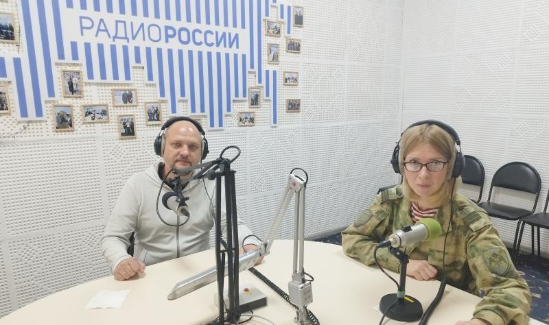 В радиоэфире орловские росгвардейцы рассказали об инновациях в ведомственном образовании