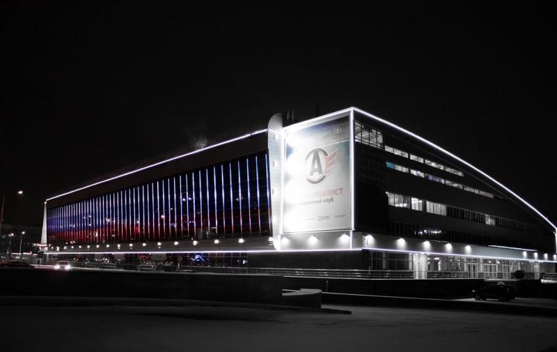 Росгвардия обеспечила охрану порядка на матче Континентальной хоккейной лиги в Екатеринбурге