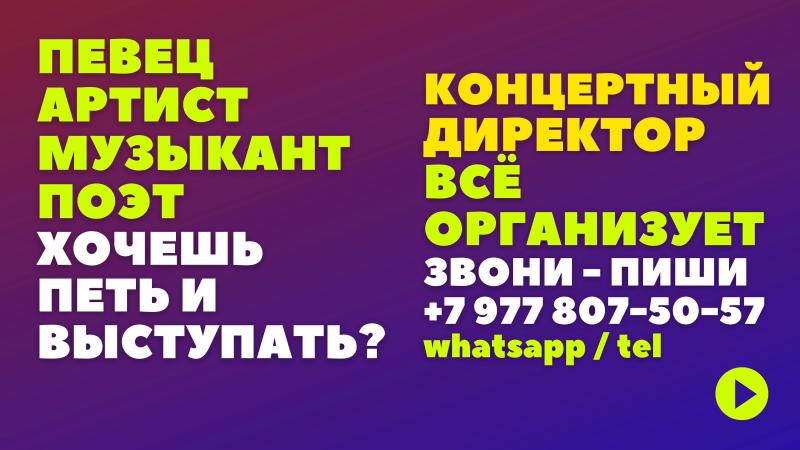 Концертный Директор в тарифе Promo.