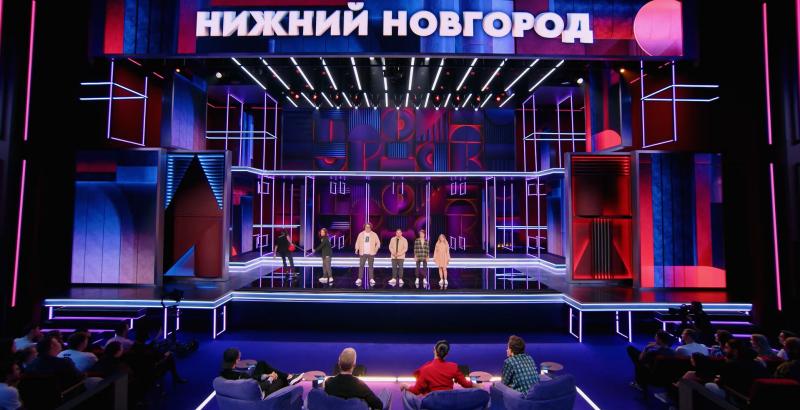 «Юмор у вас нестандартный, космический, но вы интересные»: команда ERROR 404 из Нижнего Новгорода вызвала неоднозначные комментарии наставников в шоу «Лига городов»