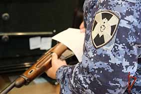 Росгвардейцы проверили условия сохранности оружия у 36 орловцев