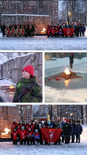 Ступинские Росгвардейцы приняли участие в патриотической акции в честь 80-летия снятия блокады Ленинграда прошли в Ступино.