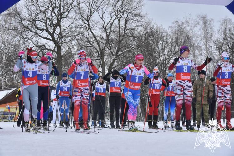Сотрудница ОМОН «Крепость» показала высокие результаты на ведомственном Чемпионате по лыжным гонкам