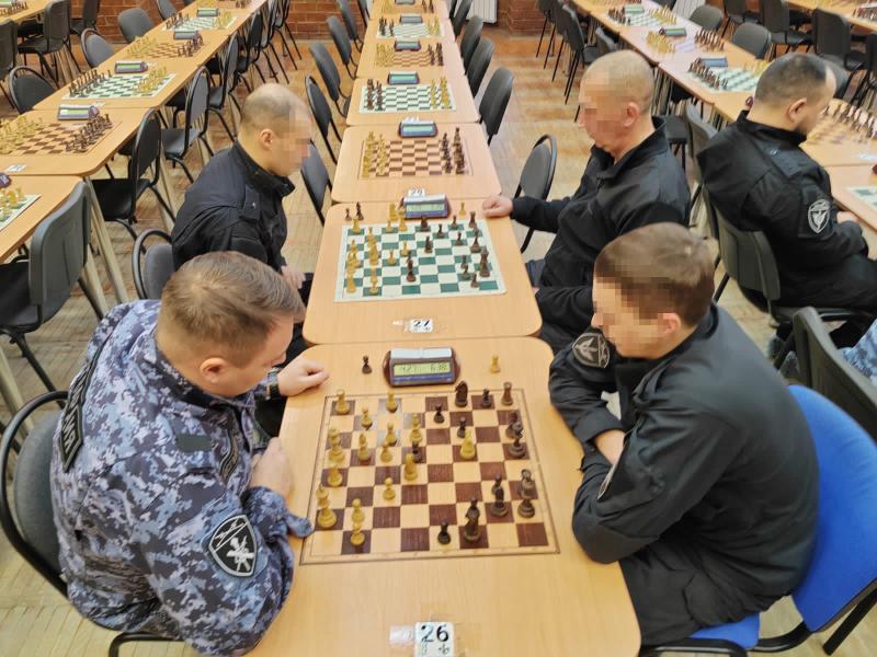В Екатеринбурге состоялся чемпионат по шахматам среди сотрудников Управления Росгвардии по Свердловской области