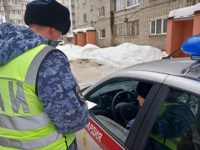 В региональном управлении Росгвардии проводятся мероприятия по обеспечению безопасности дорожного движения