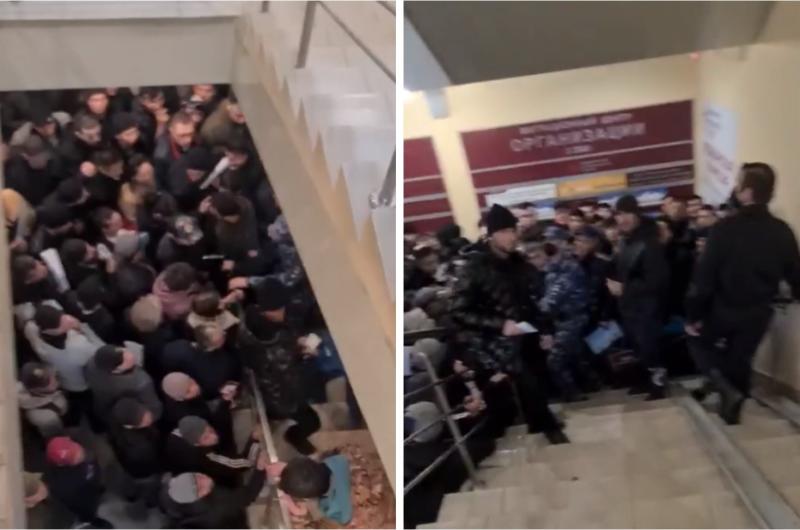 Миграционный центр Новосибирска атаковали мигранты