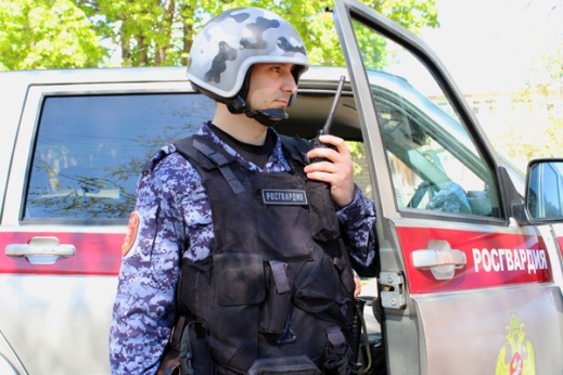 В Ульяновске сотрудники Росгвардии задержали подозреваемых в краже из гипермаркета