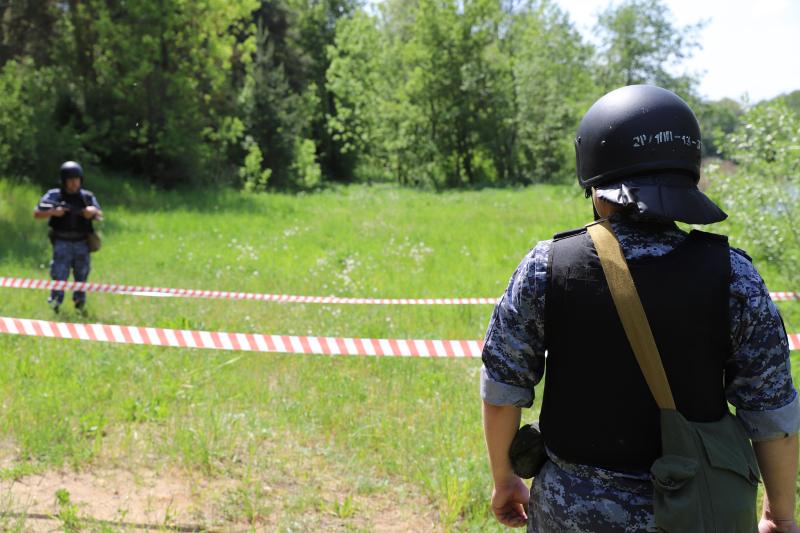 Cтоличные росгвардейцы провели учения на воде