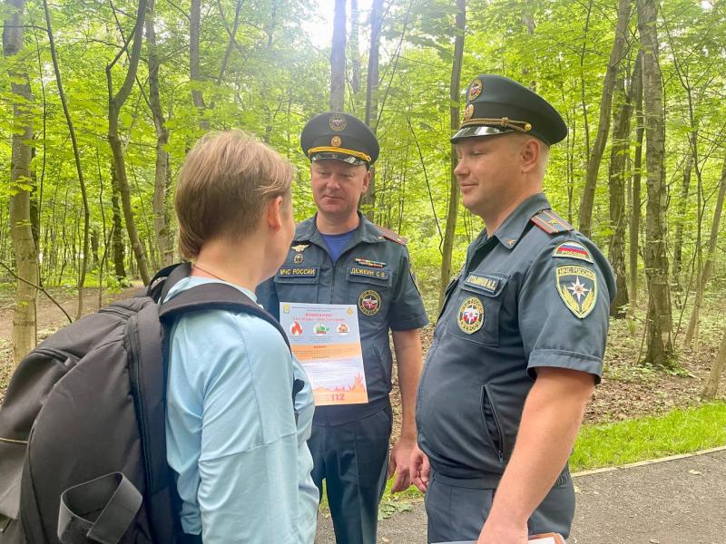 Профилактический рейд по противопожарной безопасности прошел сегодня в Ленинском округе