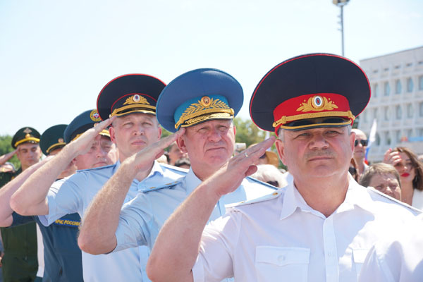 Начальник Управления Росгвардии по Ульяновской области принял участие в праздничном мероприятии, посвященном Дню России