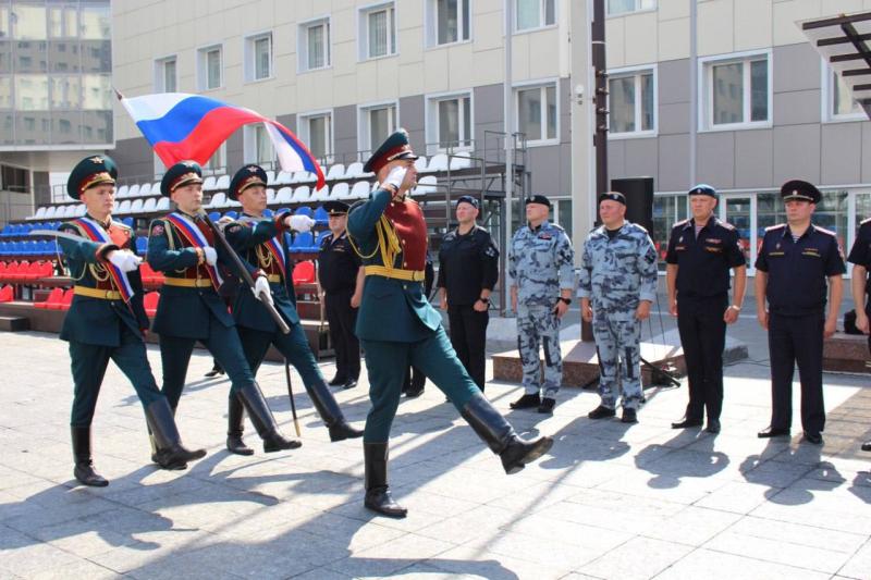 Вернувшийся из районов СВО сводный отряд спецназа Росгвардии встретили в Москве