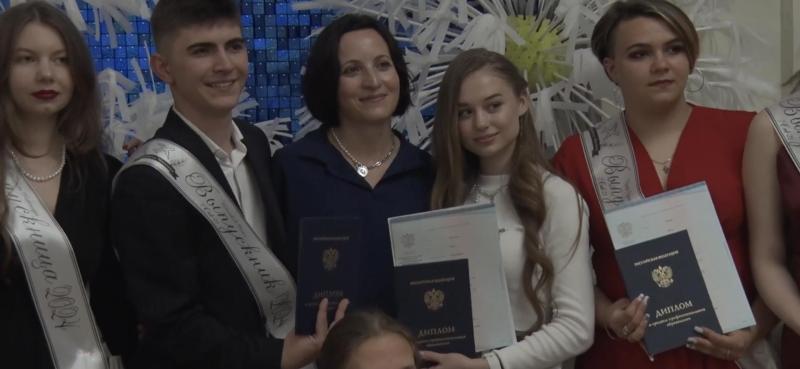 Во Дворце культуры «Видное» состоялся выпускной учеников колледжа «Московия»