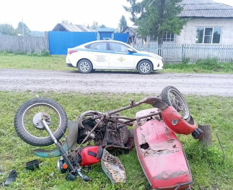 Два ДТП с мототехникой произошли под Новосибирском минувшей ночью