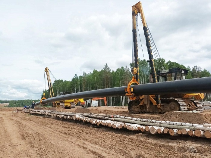 АО «Транснефть – Север» завершило строительство участка подводного перехода нефтепровода через реку в Архангельской области