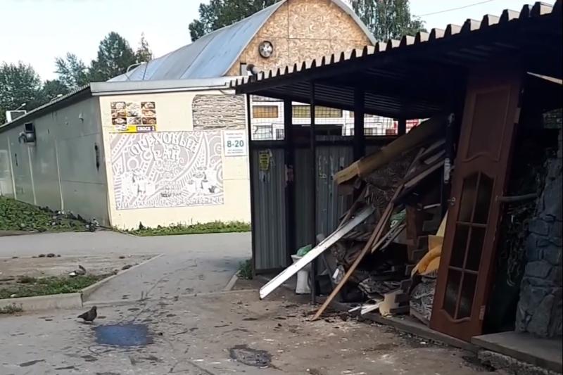 «Горы мусора и мёртвые голуби»: свалка около зоопарка возмутила жителей Новосибирска