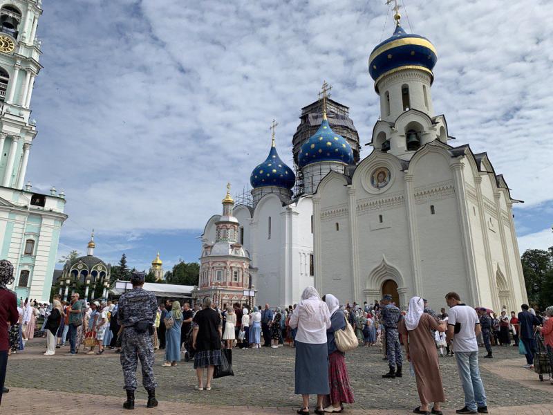 Росгвардейцы приняли участие  в праздничных мероприятиях, посвященных Дню памяти преподобного Сергия Радонежского