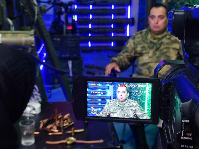 Росгвардеец стал гостем передачи на региональном 
телеканале в Грозном